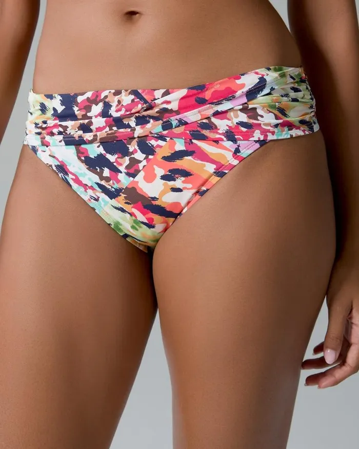 Soma Bleu Rod Party Animal Sarong Hipster Bottom Multi Women Swim