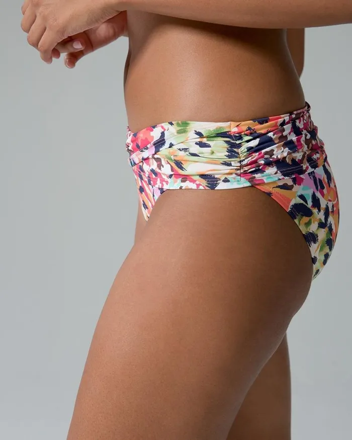 Soma Bleu Rod Party Animal Sarong Hipster Bottom Multi Women Swim