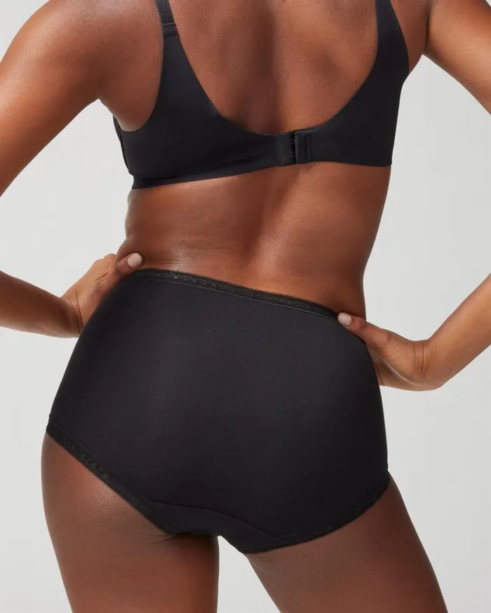 Soma Cotton Modal Brief Gray Ink Women Panties