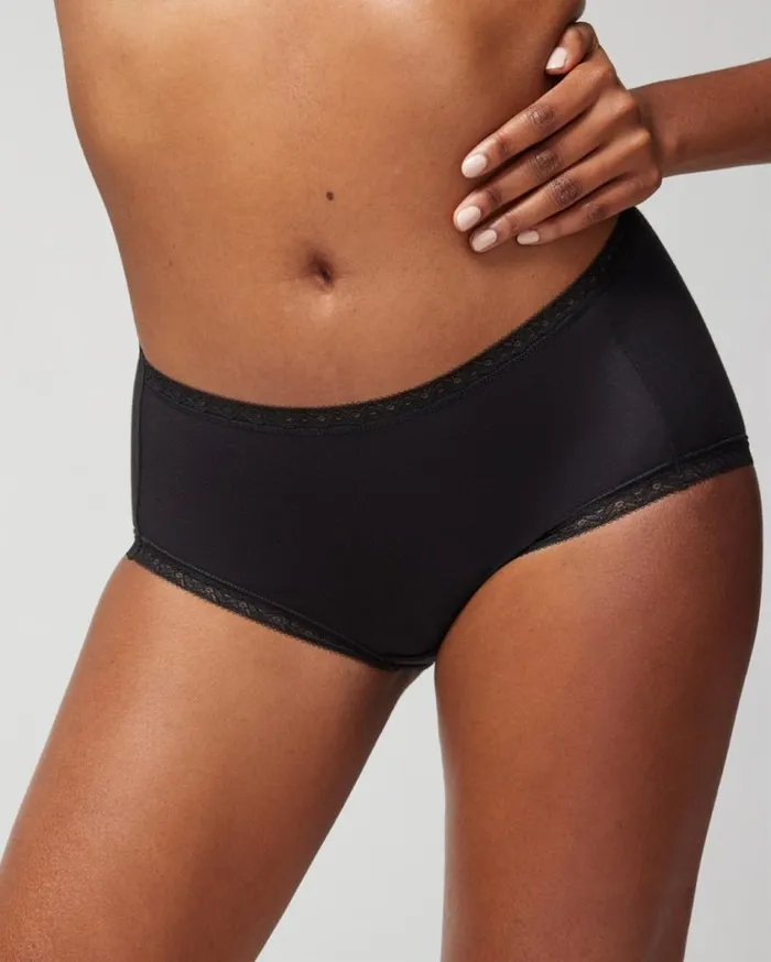 Soma Cotton Modal Brief Gray Ink Women Panties