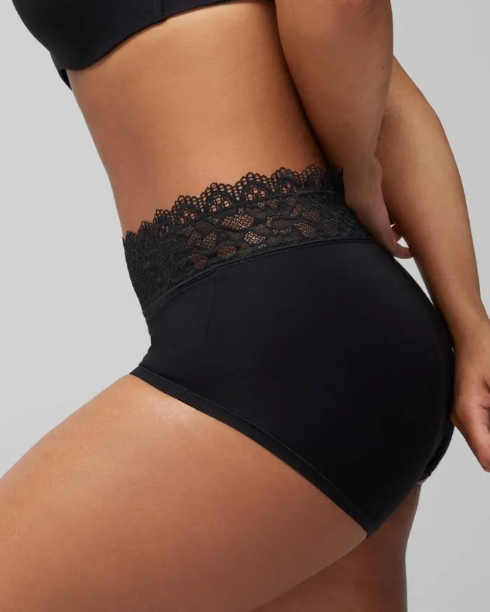 Soma Embraceable Super Soft Enchanting Lace Brief Into The Groove Mini Ws Women Lingerie
