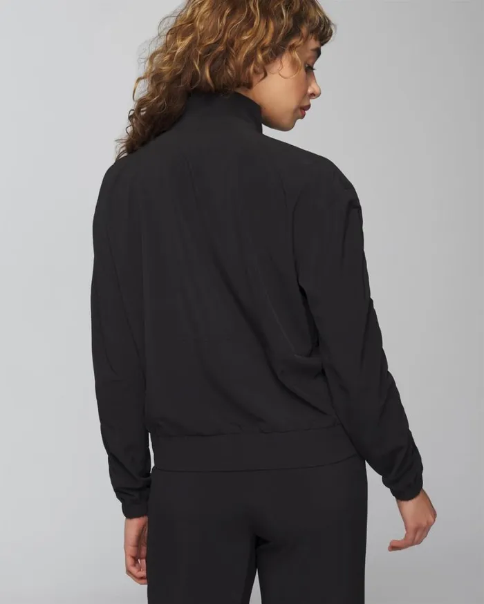 Soma Everstretch Relaxed Zip Jacket Polar Night Women Sweaters and Jackets