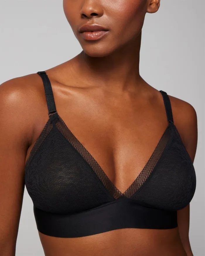 Soma Lace Triangle Bralette Creme Brulee Women Bras