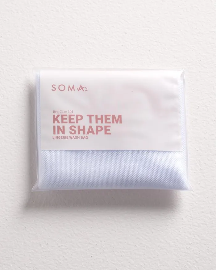 Soma Lingerie Wash Bag White Women Bras