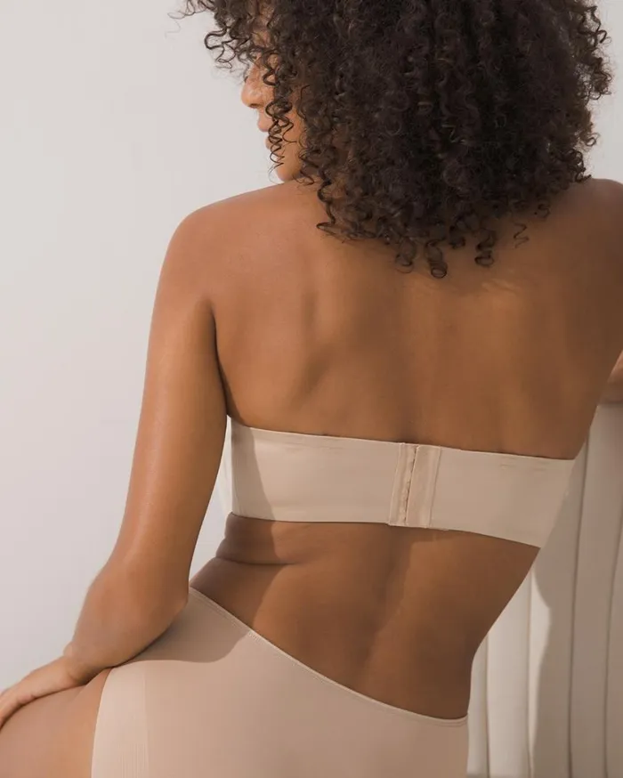 Soma Vanishing Back MultiWay Strapless Bra Warm Amber Women Bras