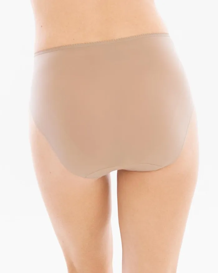 Soma Vanishing Edge Microfiber HighLeg Briefs With Lace 5 Pack Leafy Lines Multipack Women Panties