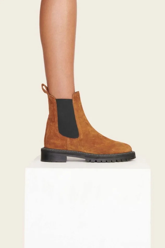 STAUD Boots DUTCH BOOT Tan 8211 Women STAUD Boots DUTCH BOOT Tan 8211 Women