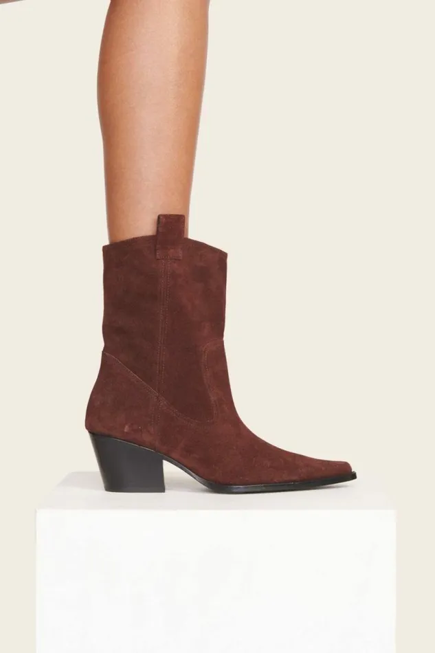 STAUD Boots JUNE BOOT Mahogany 8211 Women