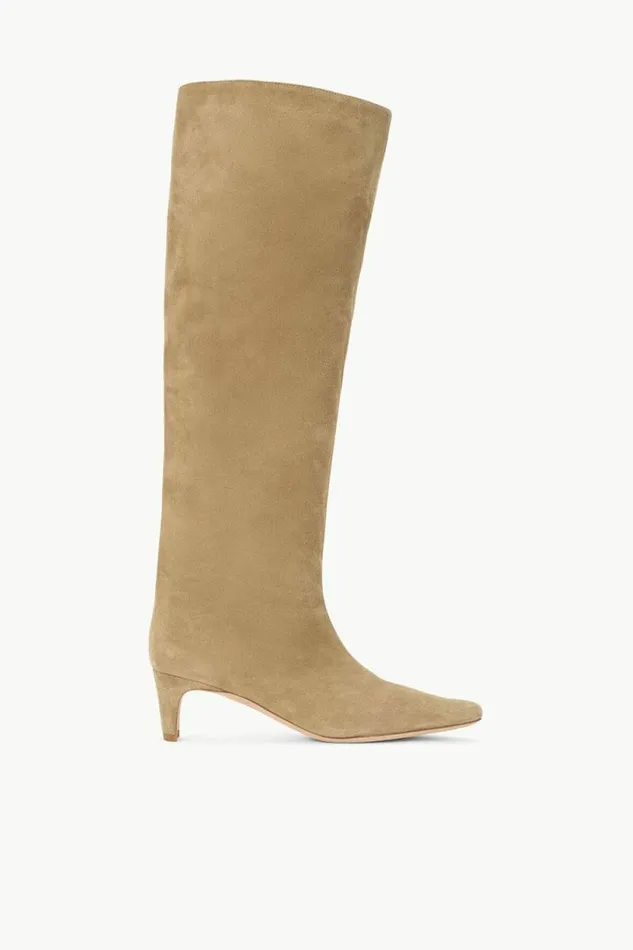 STAUD Boots WALLY BOOT Dune Suede 8211 Women