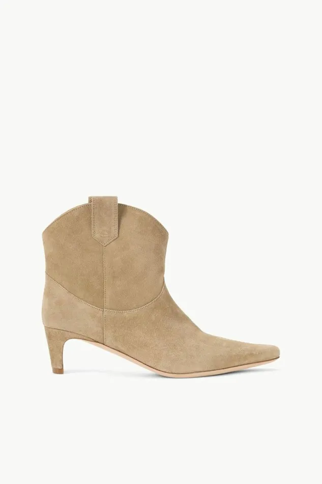 STAUD Boots WESTERN WALLY ANKLE BOOT Dune Suede 8211 Women