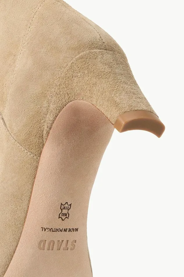 STAUD Boots WESTERN WALLY ANKLE BOOT Dune Suede 8211 Women STAUD Boots WESTERN WALLY ANKLE BOOT Dune Suede 8211 Women
