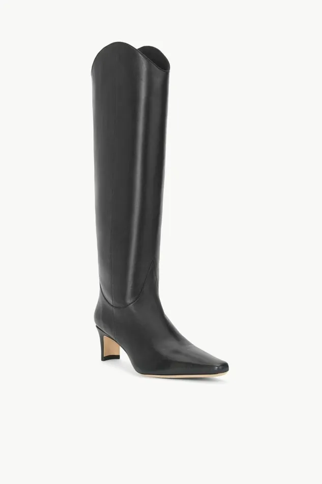 STAUD Boots WESTERN WALLY BOOT Black 8211 Women
