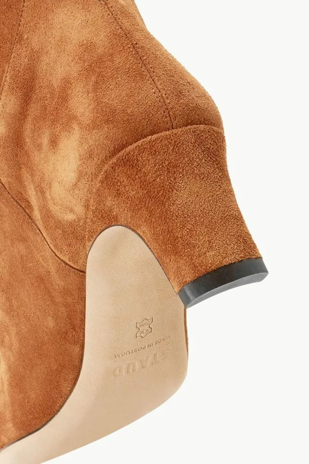 STAUD Boots WESTERN WALLY BOOT Tan Suede 8211 Women