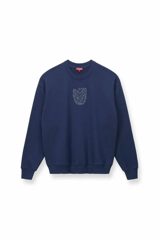 STAUD Custom Clothing CUSTOM X CBONZ OVERSIZED SWEATSHIRT Navy 8211 Pet