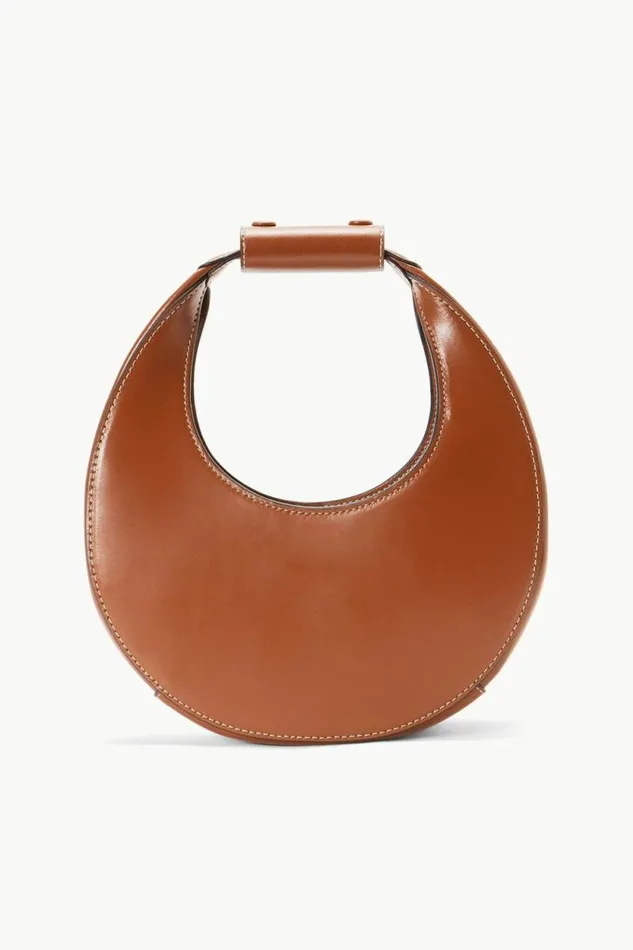 STAUD Custom Handbags CUSTOM MINI MOON BAG Tan 8211 Women