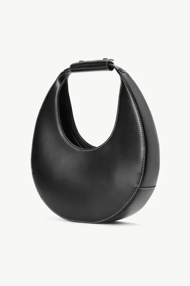 STAUD Custom Handbags CUSTOM MOON BAG Black 8211 Women