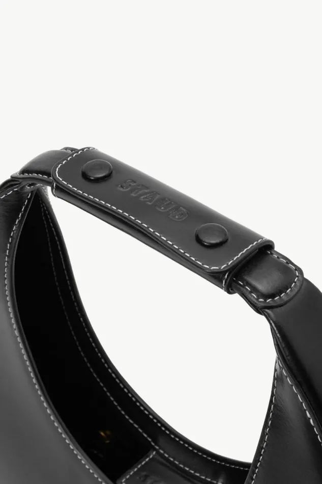 STAUD Custom Handbags CUSTOM MOON BAG Black 8211 Women