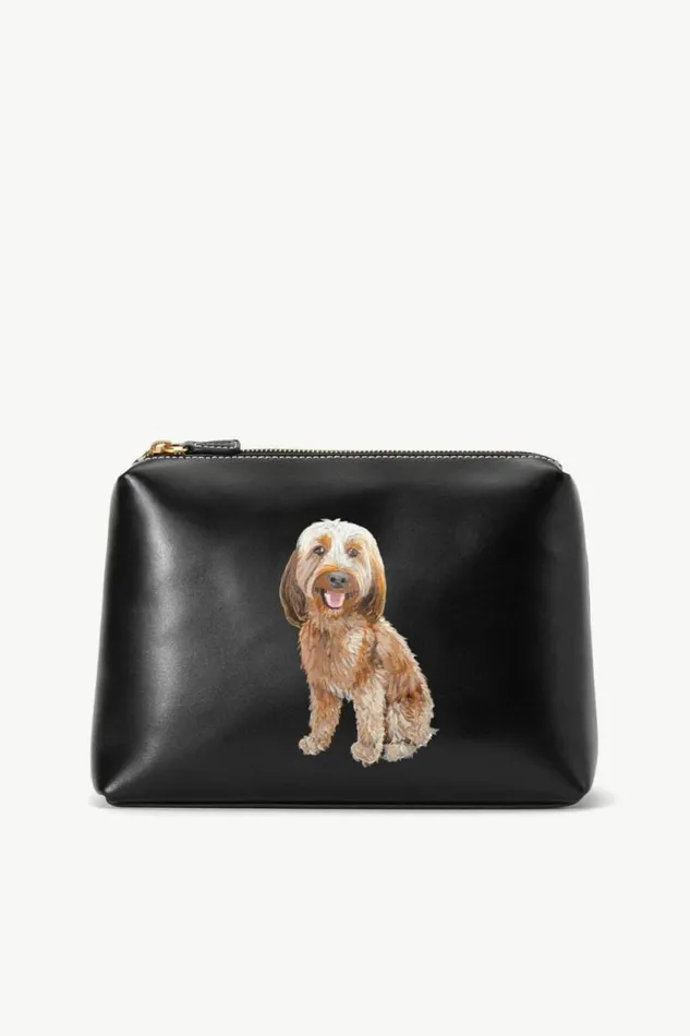 STAUD Custom Handbags CUSTOM SHIRLEY POUCH Black 8211 Women