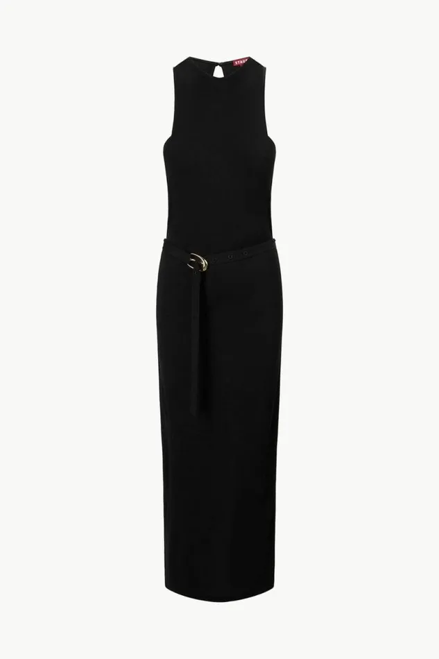 STAUD Dresses BRANDY DRESS Black 8211 Women STAUD Dresses BRANDY DRESS Black 8211 Women