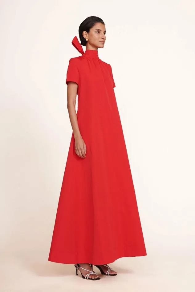 STAUD Dresses ILANA DRESS Poinsettia 8211 Women STAUD Dresses ILANA DRESS Poinsettia 8211 Women