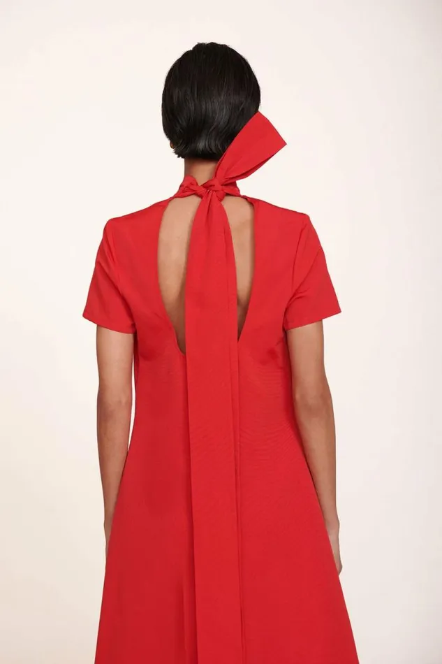 STAUD Dresses ILANA DRESS Poinsettia 8211 Women STAUD Dresses ILANA DRESS Poinsettia 8211 Women