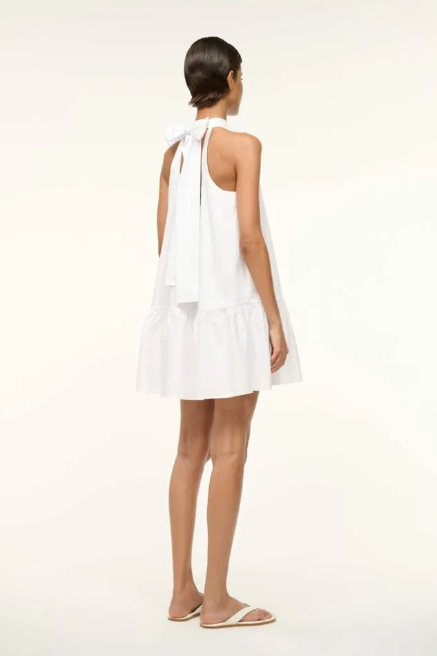 STAUD Dresses MINI MARLOWE DRESS White 8211 Women