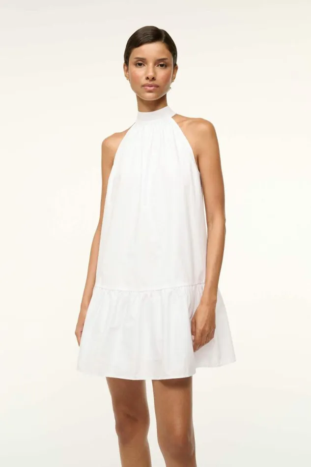 STAUD Dresses MINI MARLOWE DRESS White 8211 Women