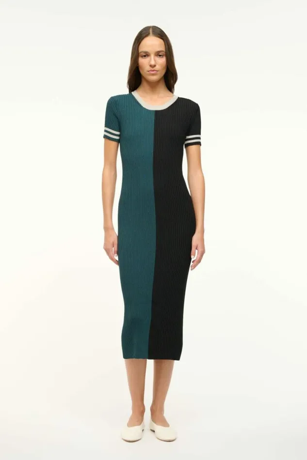 STAUD Dresses THE NFL COLLEEN DRESS Eagles 8211 Women