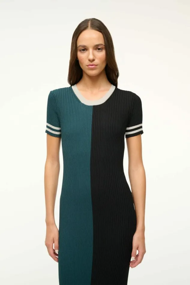 STAUD Dresses THE NFL COLLEEN DRESS Eagles 8211 Women STAUD Dresses THE NFL COLLEEN DRESS Eagles 8211 Women