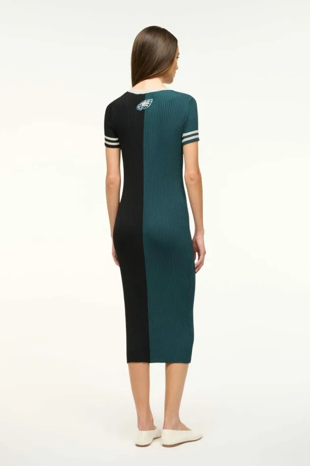 STAUD Dresses THE NFL COLLEEN DRESS Eagles 8211 Women STAUD Dresses THE NFL COLLEEN DRESS Eagles 8211 Women