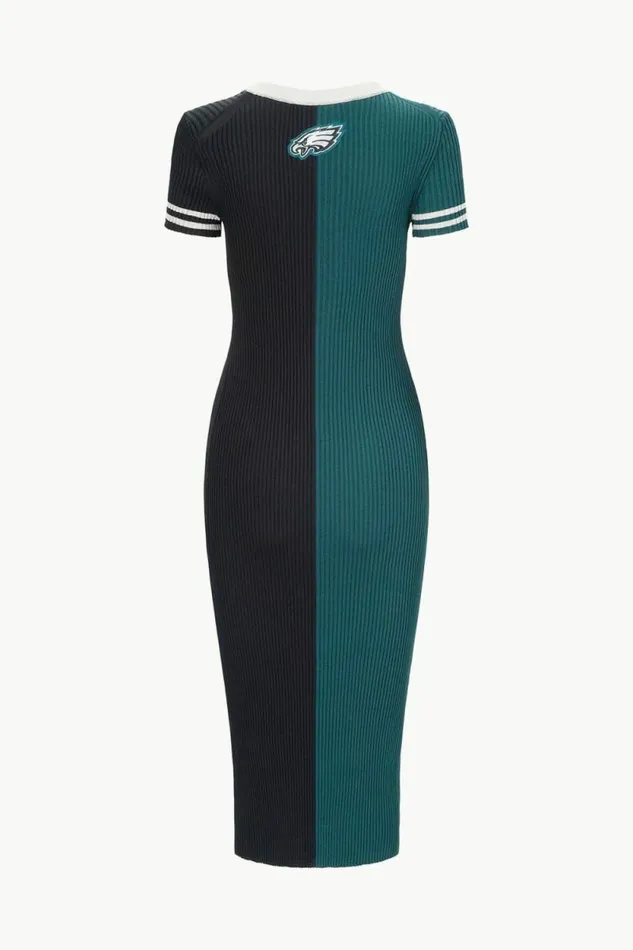 STAUD Dresses THE NFL COLLEEN DRESS Eagles 8211 Women STAUD Dresses THE NFL COLLEEN DRESS Eagles 8211 Women