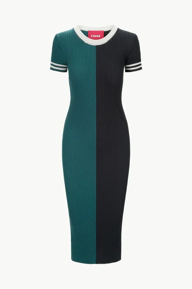 STAUD Dresses THE NFL COLLEEN DRESS Eagles 8211 Women STAUD Dresses THE NFL COLLEEN DRESS Eagles 8211 Women