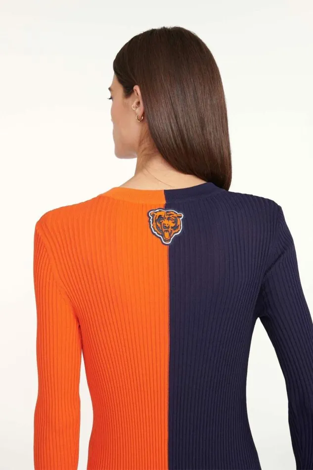STAUD Dresses THE NFL SHOKO SWEATER Chicago Bears 8211 Women STAUD Dresses THE NFL SHOKO SWEATER Chicago Bears 8211 Women