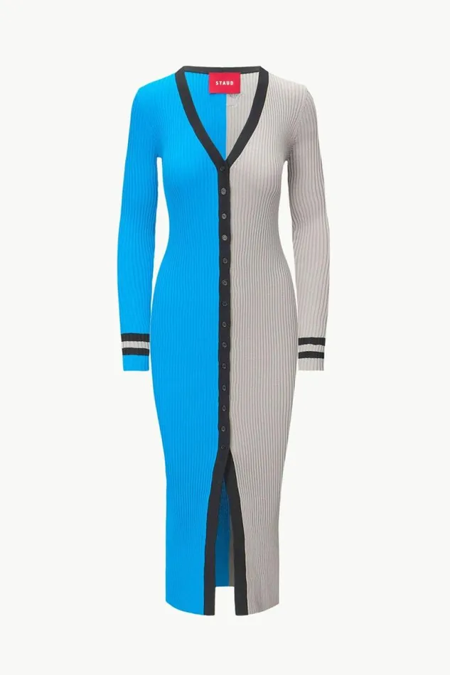 STAUD Dresses THE NFL SHOKO SWEATER Detroit Lions 8211 Women STAUD Dresses THE NFL SHOKO SWEATER Detroit Lions 8211 Women