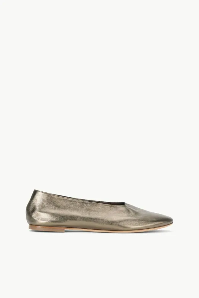 STAUD Essentials ALBA BALLET FLAT Aged Bronze 8211 Women