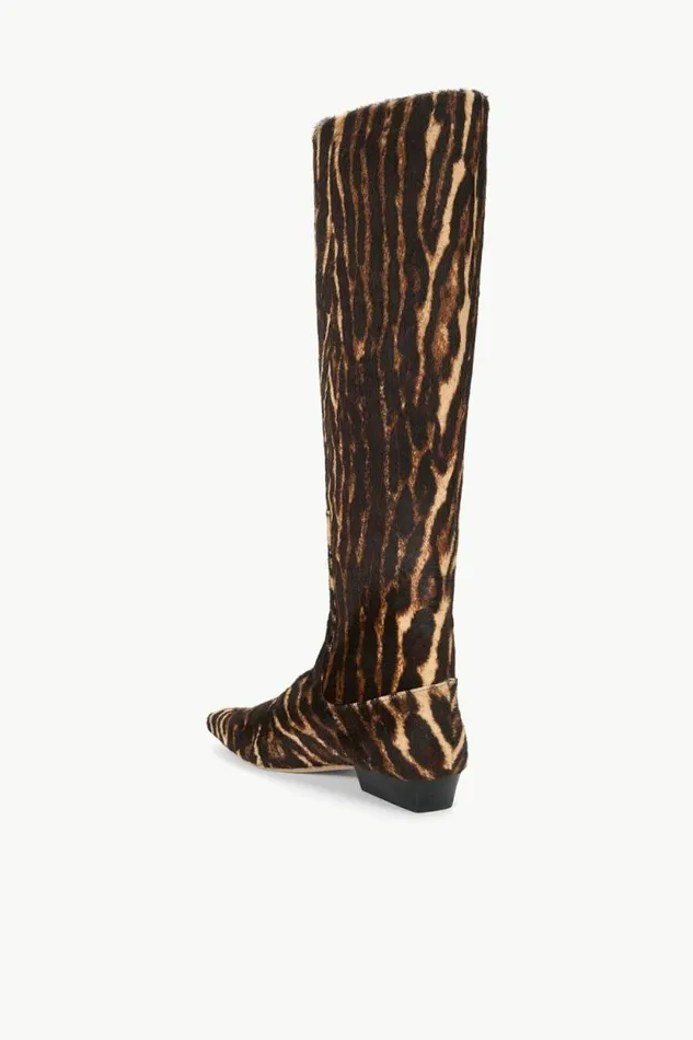 STAUD Essentials WALLY FLAT BOOT Lady Leopard 8211 Women