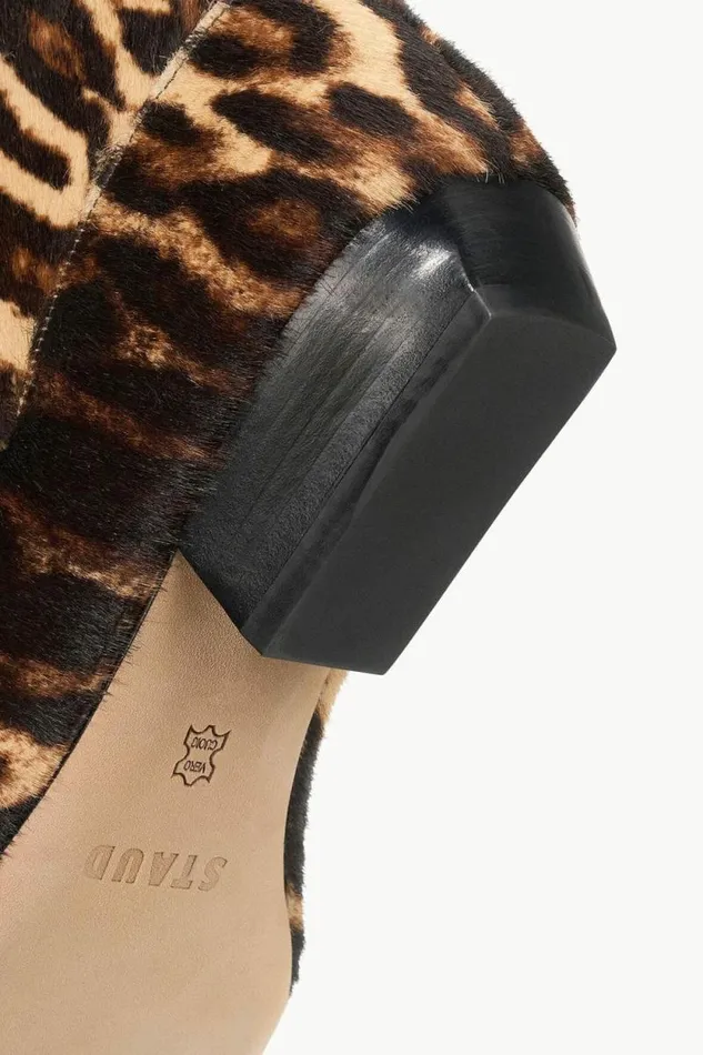 STAUD Essentials WALLY FLAT BOOT Lady Leopard 8211 Women