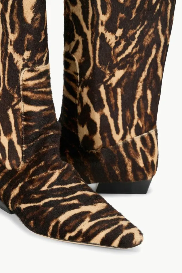 STAUD Essentials WALLY FLAT BOOT Lady Leopard 8211 Women