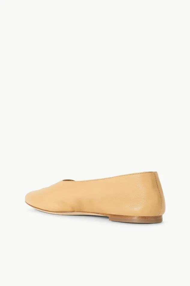STAUD Mules and Flats ALBA BALLET FLAT Porcini 8211 Women