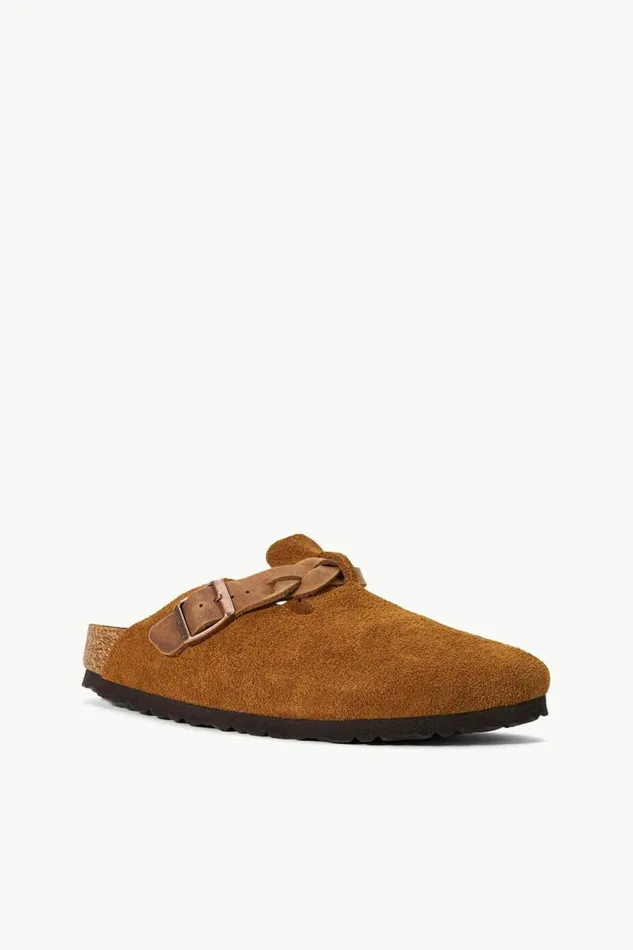 STAUD Mules and Flats BIRKENSTOCK BOSTON BRAID CLOG Mink 8211 Women