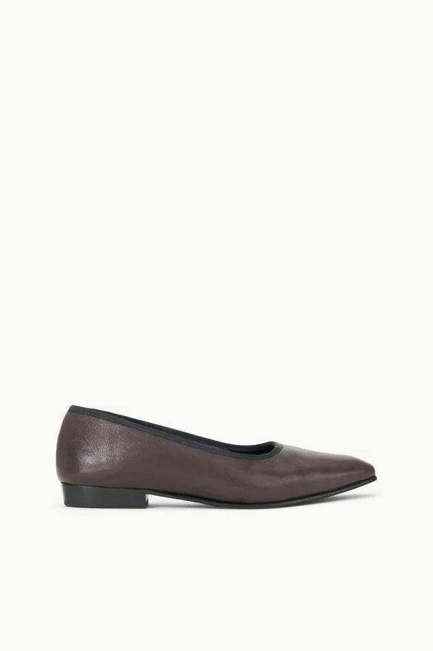 STAUD Mules and Flats KEITH BALLET FLAT Espresso 8211 Women