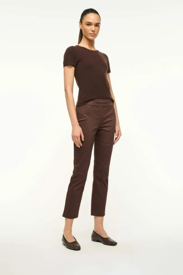 STAUD Mules and Flats KEITH BALLET FLAT Espresso 8211 Women STAUD Mules and Flats KEITH BALLET FLAT Espresso 8211 Women