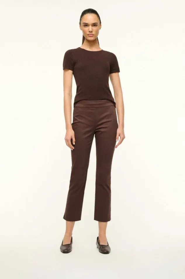 STAUD Mules and Flats KEITH BALLET FLAT Espresso 8211 Women STAUD Mules and Flats KEITH BALLET FLAT Espresso 8211 Women