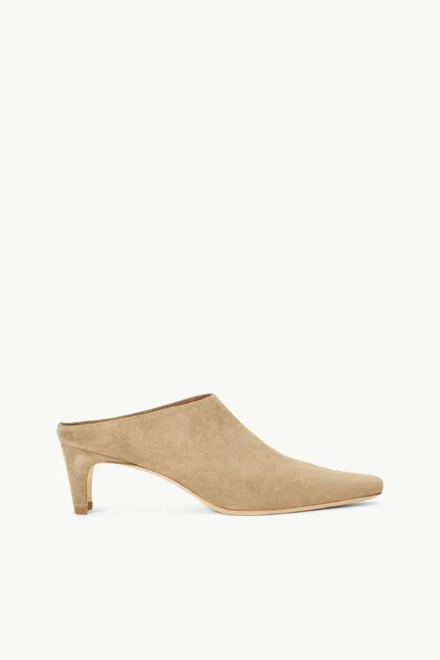 STAUD Mules and Flats WALLY MULE Dune Suede 8211 Women