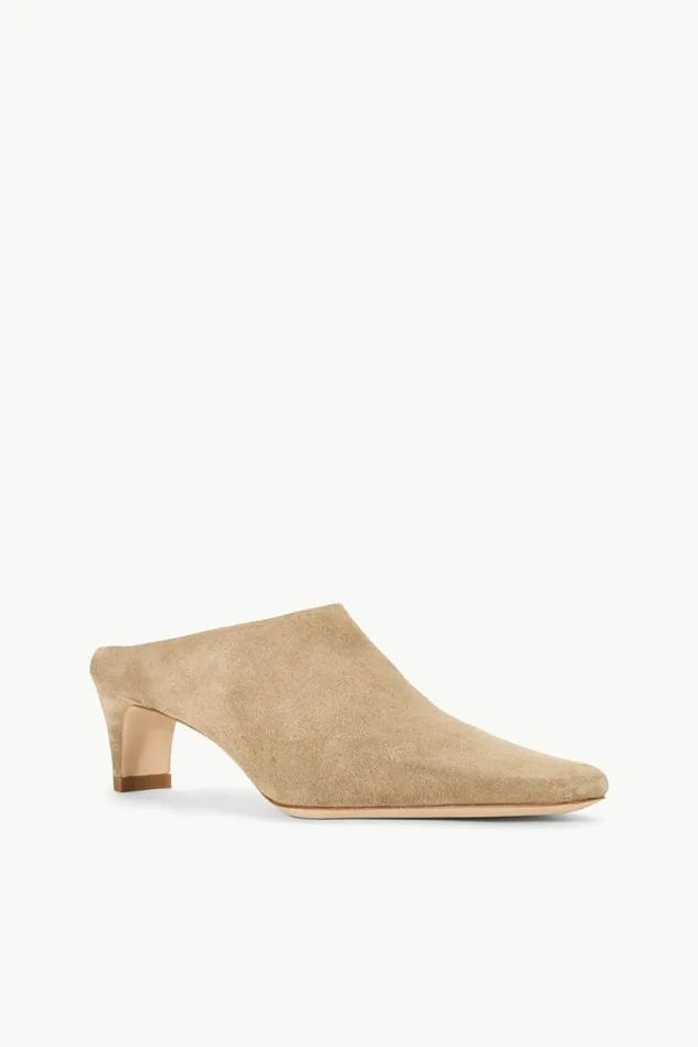 STAUD Mules and Flats WALLY MULE Dune Suede 8211 Women STAUD Mules and Flats WALLY MULE Dune Suede 8211 Women