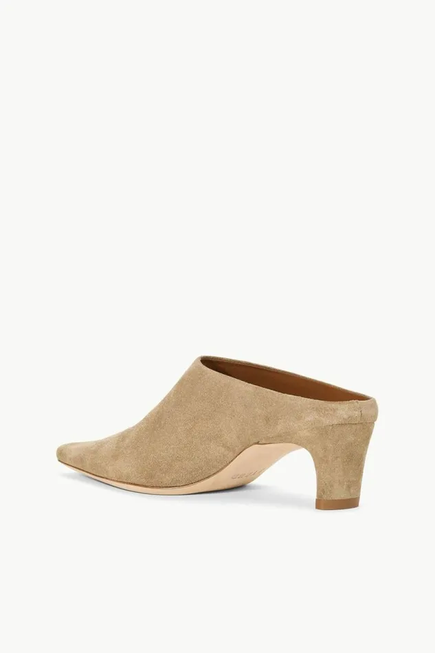 STAUD Mules and Flats WALLY MULE Dune Suede 8211 Women STAUD Mules and Flats WALLY MULE Dune Suede 8211 Women