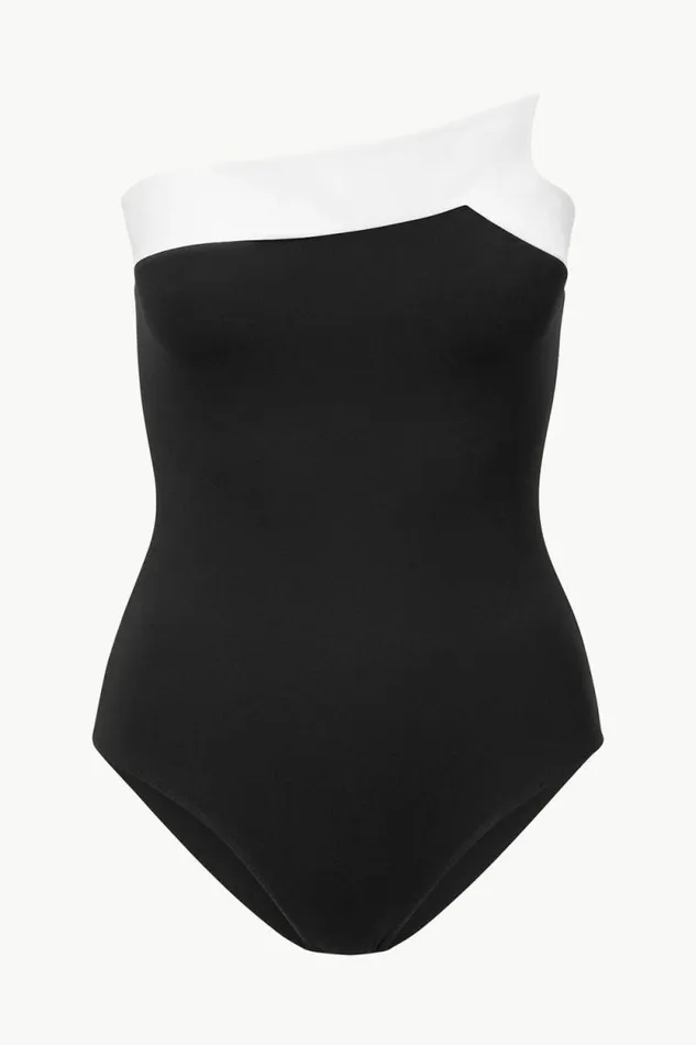 STAUD One Pieces ALEXANDRA ONE PIECE Black White 8211 Women STAUD One Pieces ALEXANDRA ONE PIECE Black White 8211 Women