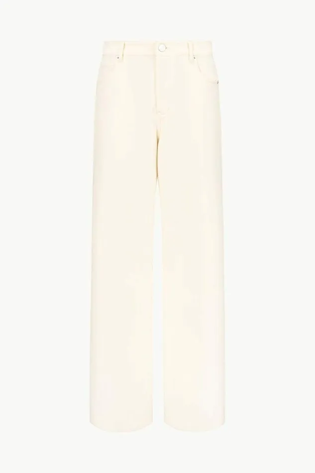 STAUD Pants and Shorts GRAYSON PANT Ecru 8211 Women STAUD Pants and Shorts GRAYSON PANT Ecru 8211 Women