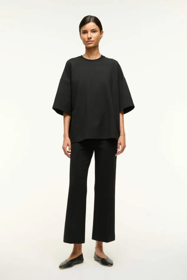 STAUD Pants and Shorts KNACK PANT Black 8211 Women