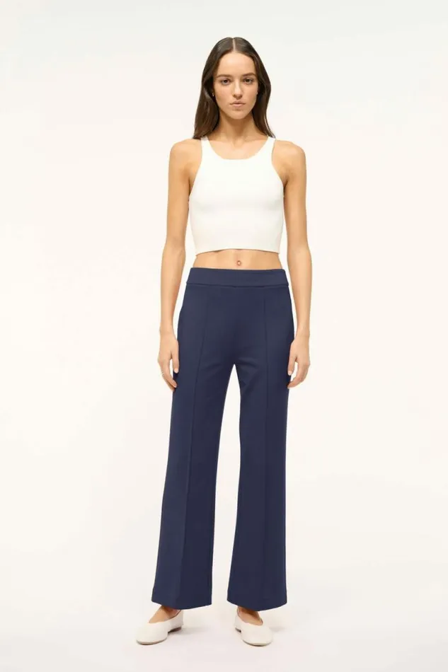 STAUD Pants and Shorts KNACK PANT Navy 8211 Women